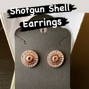 Shotgun shell,  earrings